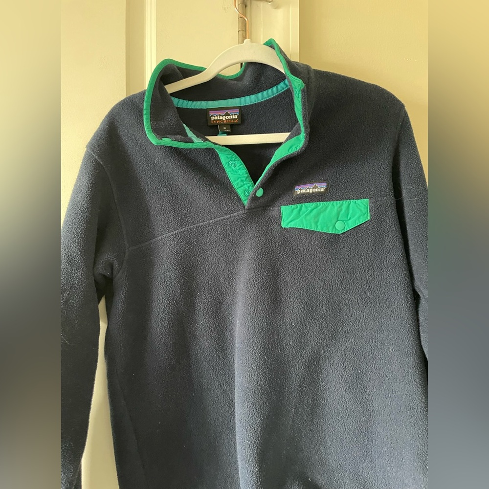 Patagonia Synchilla Snapt Pullover Size Medium - image 6